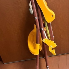 【お譲り先決定】食事用折り畳み式ベビーチェアの画像