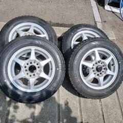 アルミホィール付き冬タイヤ、145/80R13　セット