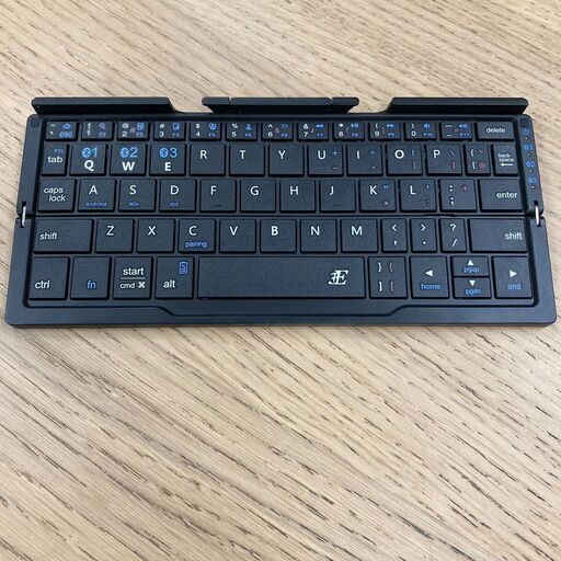 3E-BKY6　キーボード　無線　英語配列60キー　折りたたみ　Bluetooth　ブルートゥース