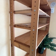 無印の木製棚