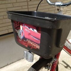 子供用自転車１８インチ 補助輪付きの画像