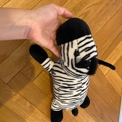 シマウマのぬいぐるみ🦓