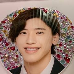 ② 道枝駿佑　なにわ男子　応援うちわの画像
