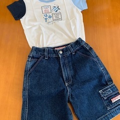 95-100㎝短パン、Tシャツ