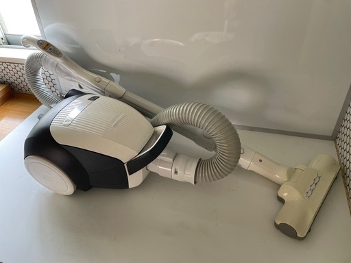 Panasonic パナソニック 電気掃除機 MC-PKL17A-W ホワイト 2016年製 紙パック式 キャニスター型 動作品
