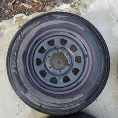 15インチ　ホイール　ハイエース 使用品　195/80r15の画像