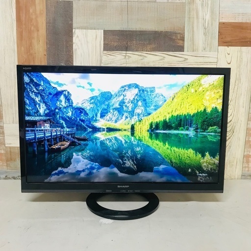 即日受渡❣️SHARP  AQUOS 24型液晶 TV高画質色合い良く鮮明7500円