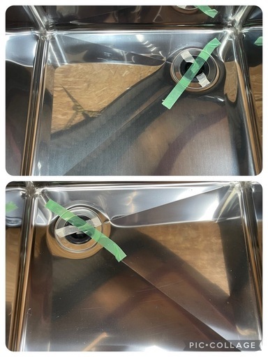 (s6579) 業務用 ステンレス 2槽シンク W1200D600H800 流し台 厨房 飲食店 新品未使用 直接お引き取りも大歓迎 