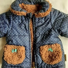 　サニーランドスケープ　ダウン　上着 　女の子　　の画像