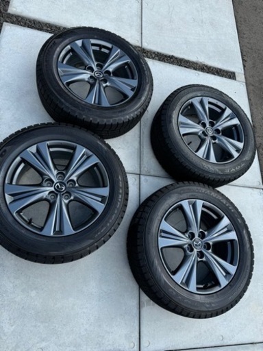 cx-60 ホイール　スタッドレスタイヤ付き　美品 欲しい方はお早めに問い合わせ下さい。