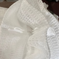 レースカーテン① 100cm×178cm 2枚 アジャスターフック付属 冷暖房効率アップ　ドレープの画像