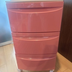 ※決定しましたピンク タンス プラスチック