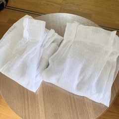 レースカーテン② 100cm×178cm 2枚組　
アジャスターフック付属 冷暖房効率アップ　ドレープの画像