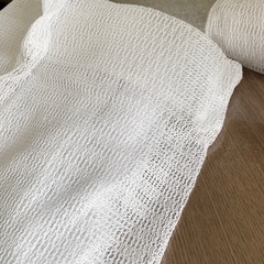 レースカーテン② 100cm×178cm 2枚組　
アジャスターフック付属 冷暖房効率アップ　ドレープの画像