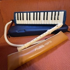 鍵盤ハーモニカ&ソプラノリコーダーのセットです！