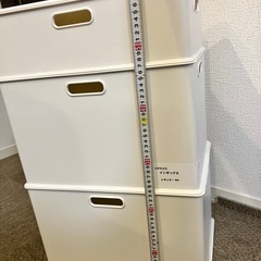 コーナン オリジナル LIFELEX インボックス レギュラー　3個セット　蓋付きの画像