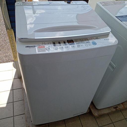 ★【ハイセンス】全自動洗濯機　2021年製4.5kg(HW-E4504)【3ヶ月保証付き★送料に設置込み】自社配送時代引き可※現金、クレジット、スマホ決済対応※