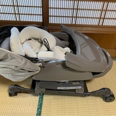 ネムリラ　　オートスウィングおやすみドームコンビ　ハイローチェアの画像