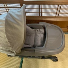 ネムリラ　　オートスウィングおやすみドームコンビ　ハイローチェアの画像