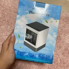 ④新品未開封　ミニ冷風機の画像