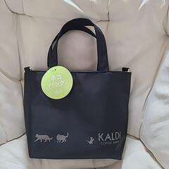 (新品)カルディ猫トートバッグ・サコッシュセット