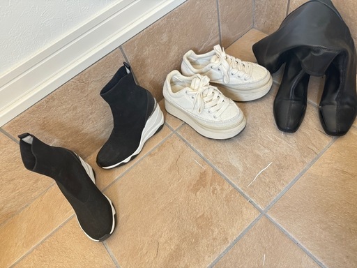 スニーカーugg,Diana、ブーツセット22.5