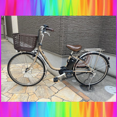 🌈大容量8Ah🌈現行モデル　Panasonic　パナソニック　電動自転車　電動アシスト自転車　0828