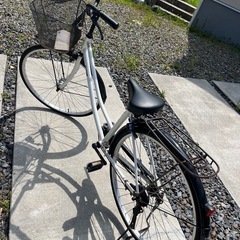 自転車　27インチ　防犯登録解除済みの画像