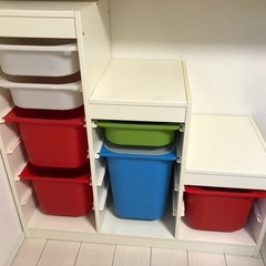 IKEAのトロファスト（おもちゃ棚）