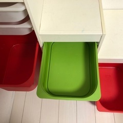 IKEAのトロファスト（おもちゃ棚）の画像