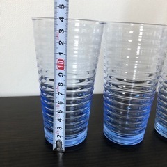 ガラスコップ３個セットの画像
