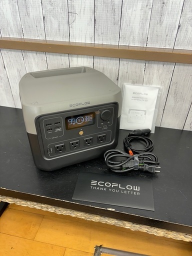《ほぼ未使用》ECOFLOW ポータブル電源
