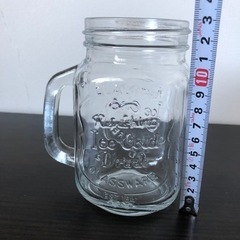 取って付きガラスジャーの画像