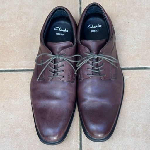 28cm Clarks クラークスソフトビジネスシューズ