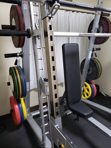 タフスタッフ スミスマシン ベンチ プレート等セット