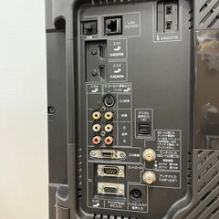 SHARP 26インチ 液晶テレビ LC-26D30 2008年製 リモコン付きの画像