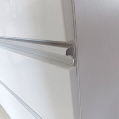新札幌 NITORI ニトリ キッチン キュリー2 120ct 鏡面仕上げ 食器棚 キッチンカウンター キッチンキャビネット / 2679の画像