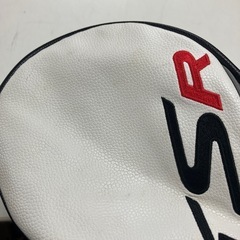 ☆値下げ☆K2408-060 Titleist ヘッドカバー ホワイト/ネイビー 汚れ有りの画像