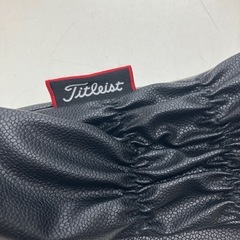 ☆値下げ☆K2408-060 Titleist ヘッドカバー ホワイト/ネイビー 汚れ有りの画像