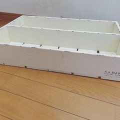 ナチュラル雑貨　新品azi-azi2段 ウッドシェルフの画像