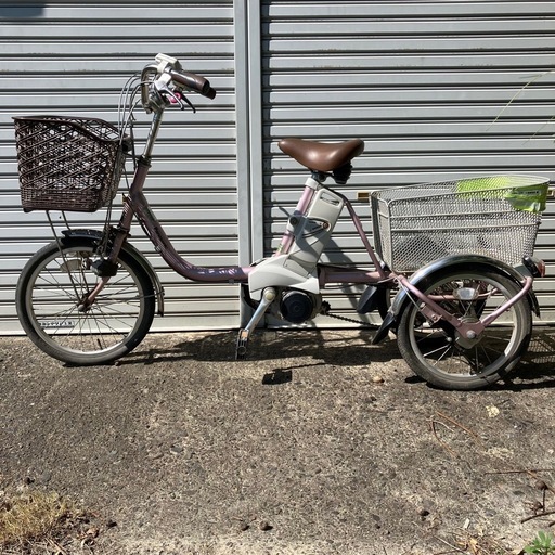 岐阜発 パナソニック電動アシスト三輪自転車 ビビライフBE-ENR834M