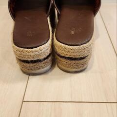 NICE CLAUP　ナイスクラップ　厚底サンダル　23cmの画像