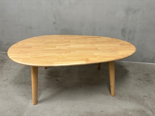 楕円 ローテーブル 110cm\n