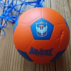 アルビレックス新潟 ポップコーンバケット＆スクイーズボール サッカーJ1応援グッズ  中古usedの画像