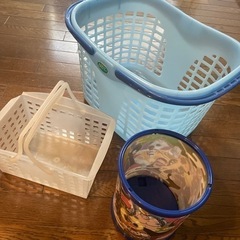 洗濯/カゴ/３個の画像