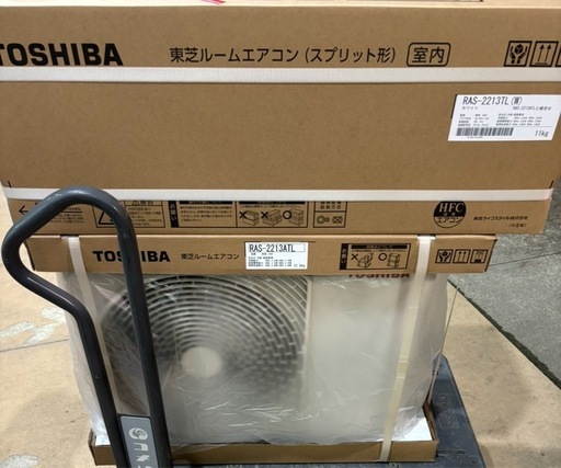 新品エアコン6畳用　工事込み