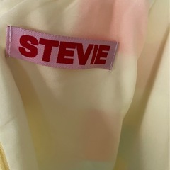 Steve ノースリーブ　ワンピース　マルチカラーの画像