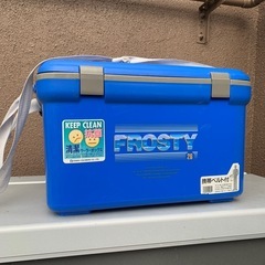 【お話中です】クーラーボックス　携帯ベルト付 