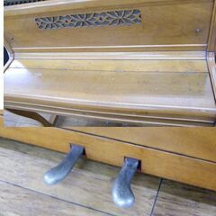 ヴィンテージ K・KAWAI アップライトピアノ No.200 64鍵盤 要調律 音出し確認済み 椅子付き カワイ 札幌市 厚別区の画像