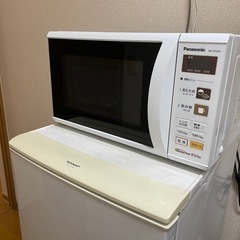 電子レンジ（Panasonic 22L ホワイト）